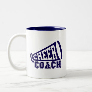 Taza Bicolor Cheque Coach Coffee Mug