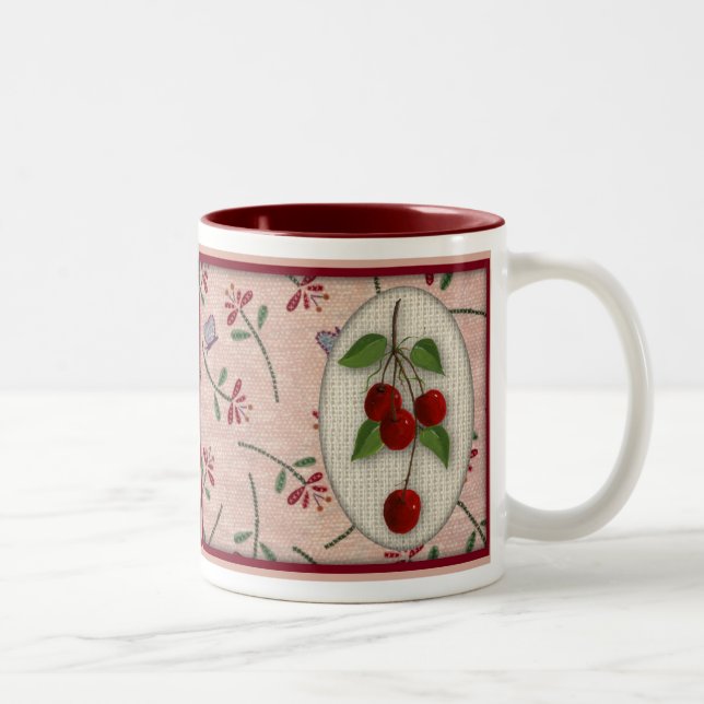 Taza Bicolor Cherries Mug (Derecha)
