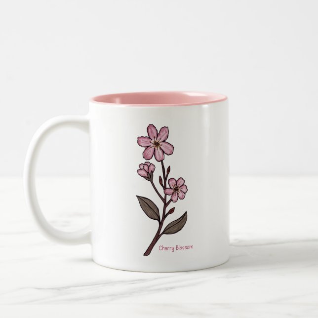Taza Bicolor Cherry Blossom Mug (Izquierda)