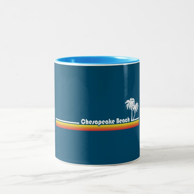Taza Bicolor Chesapeake Beach Maryland (Centro)