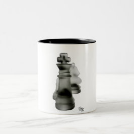 Taza Bicolor Chess Mug