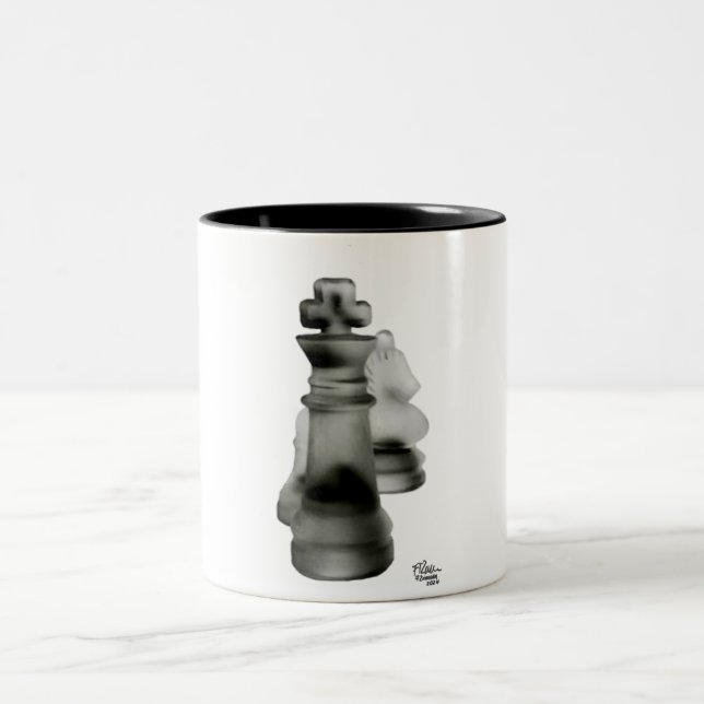 Taza Bicolor Chess Mug (Centro)