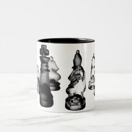 Taza Bicolor Chess Mug