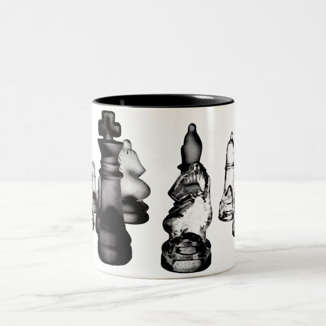 Taza Bicolor Chess Mug (Centro)