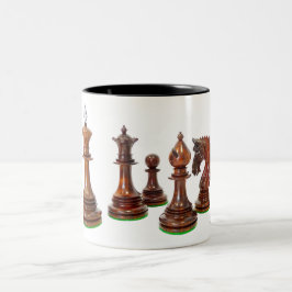 Taza Bicolor Chess Mug