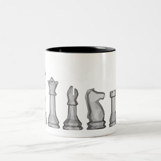 Taza Bicolor Chess Mug
