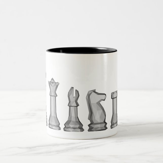 Taza Bicolor Chess Mug (Centro)