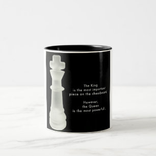 Taza Bicolor Chess Mug