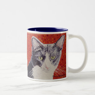 Taza Bicolor Chester hace frente a la pintura