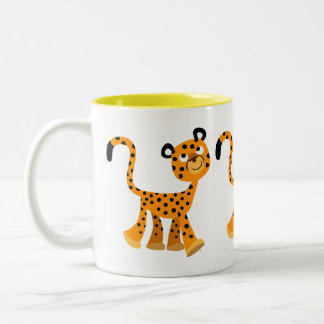 Taza Bicolor Chetah, Personalizado ingenuo