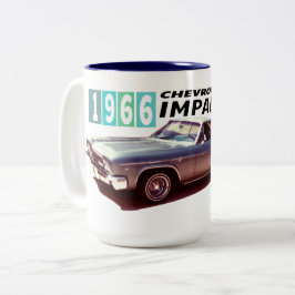 Taza Bicolor Chevrolet Impala 1966