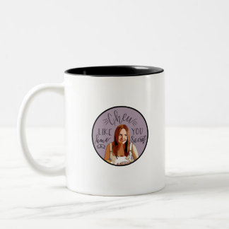 Taza Bicolor Chew como si tuvieras un secreto