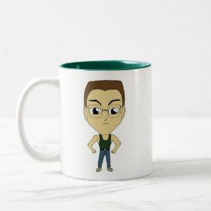 Taza Bicolor chibi