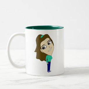 Taza Bicolor chibi