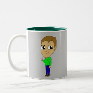 Taza Bicolor chibi