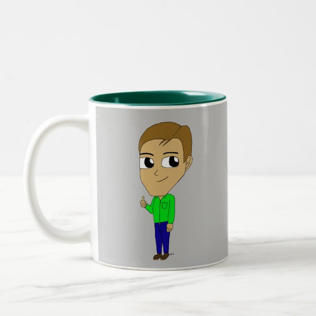 Taza Bicolor chibi (Izquierda)