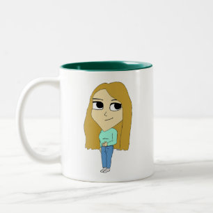 Taza Bicolor chibi