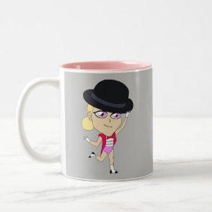Taza Bicolor chibi