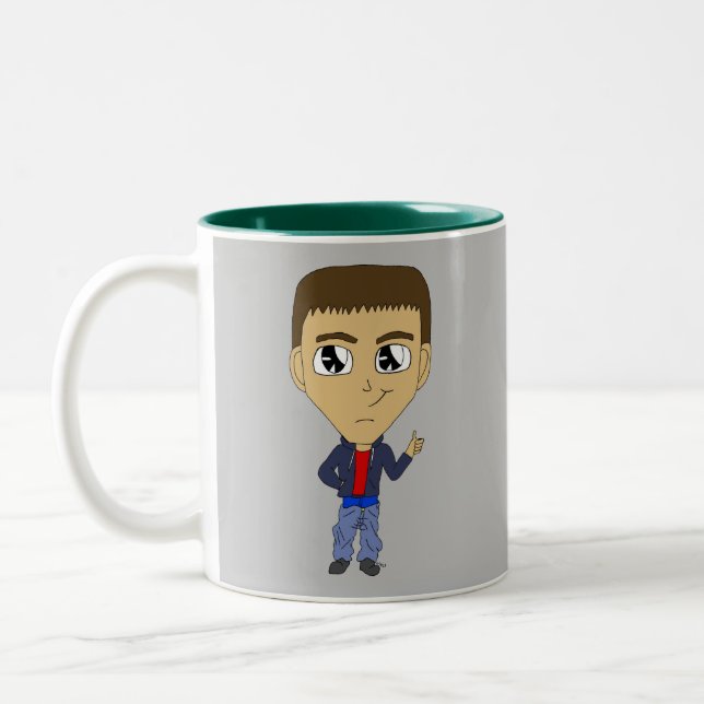 Taza Bicolor chibi (Izquierda)