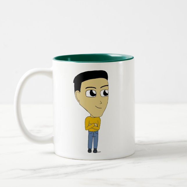 Taza Bicolor chibi (Izquierda)