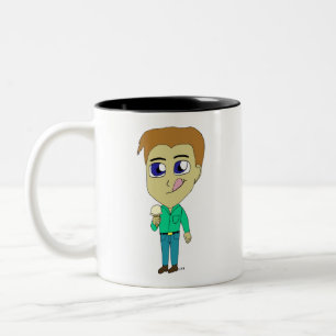 Taza Bicolor chibi