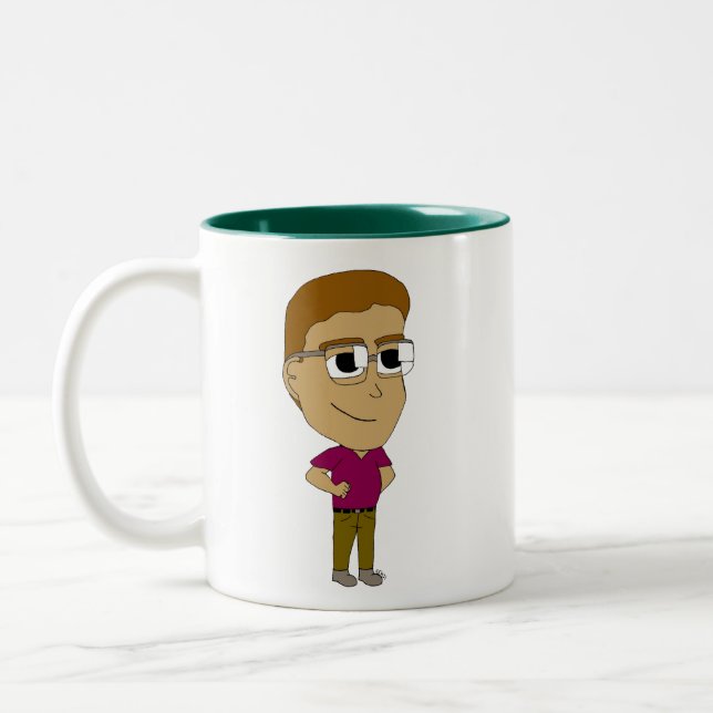 Taza Bicolor chibi   (Izquierda)