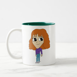Taza Bicolor chibi