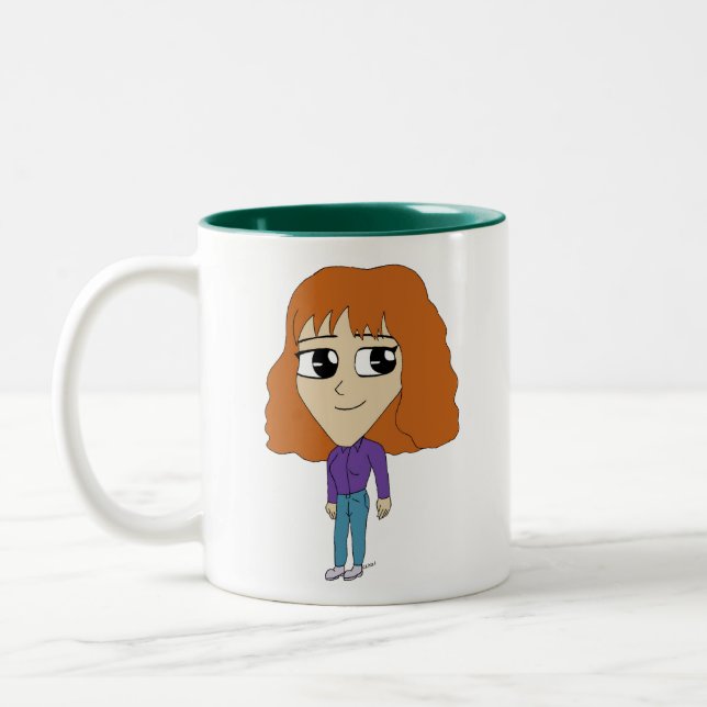 Taza Bicolor chibi (Izquierda)