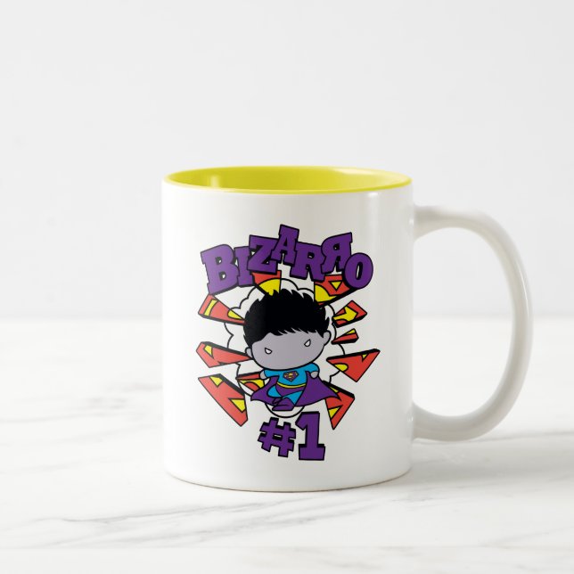 Taza Bicolor Chibi Bizarro #1 (Derecha)