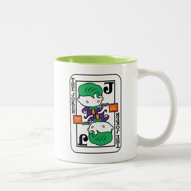 Taza Bicolor Chibi Joker Play Card (Derecha)