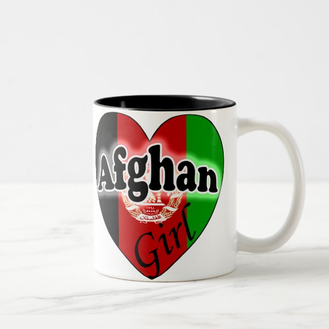 Taza Bicolor Chica afgano (Derecha)