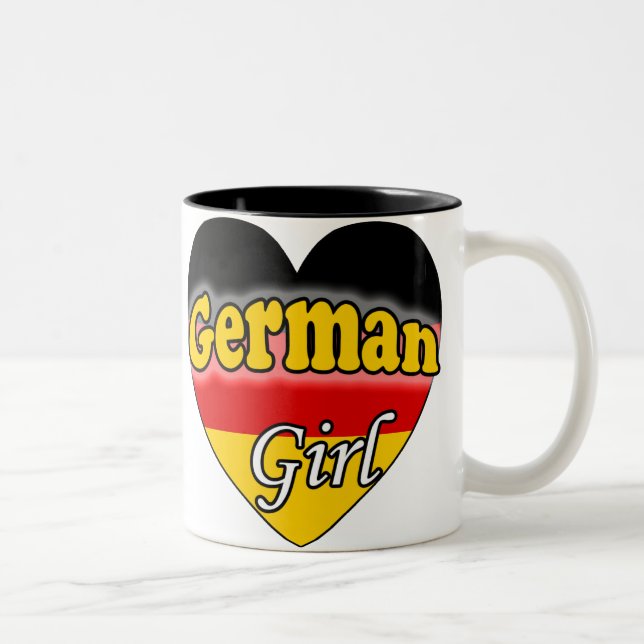 Taza Bicolor Chica alemán (Derecha)