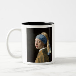 Taza Bicolor Chica con una decoración Fiesta Pearl Earring