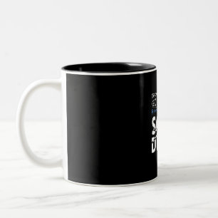 Taza Bicolor Chica De Buceo Real Scuba Algunos Se Van A Bañar G