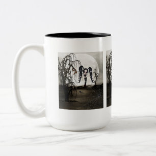 Taza Bicolor Chica de Gótico de Sepia