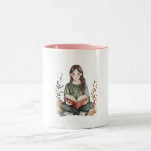 Taza Bicolor Chica de relajación Jefe