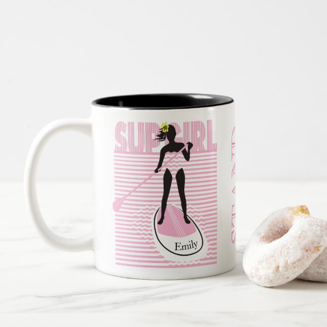 Taza Bicolor Chica del SORBO (Con donut)
