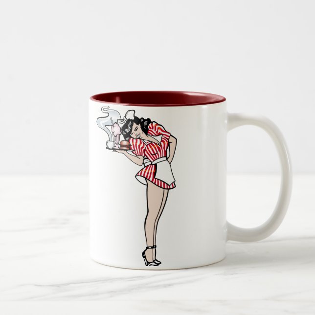 Taza Bicolor Chica Diner (Derecha)