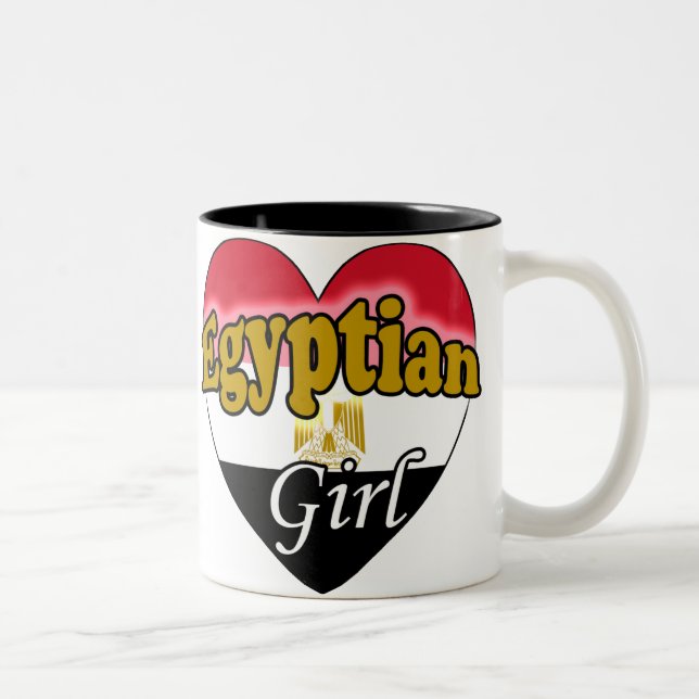 Taza Bicolor Chica egipcio (Derecha)