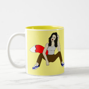 Taza Bicolor chica foxy