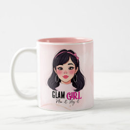 Taza Bicolor Chica GLAM