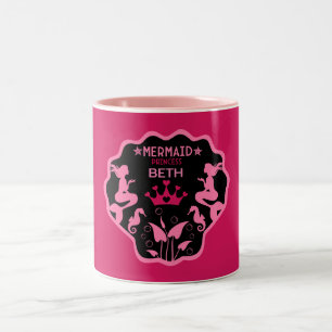 Taza Bicolor Chica Mermaid Princess