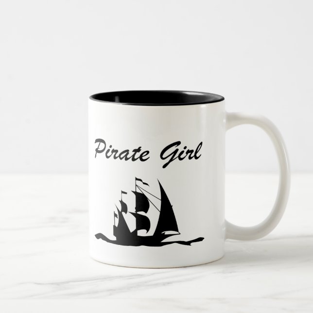 Taza Bicolor chica pirata (Derecha)