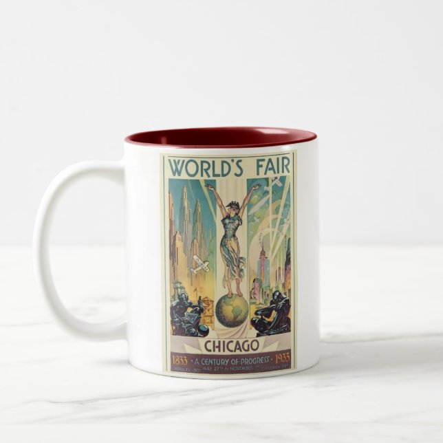 TAZA BICOLOR CHICAGO (Izquierda)