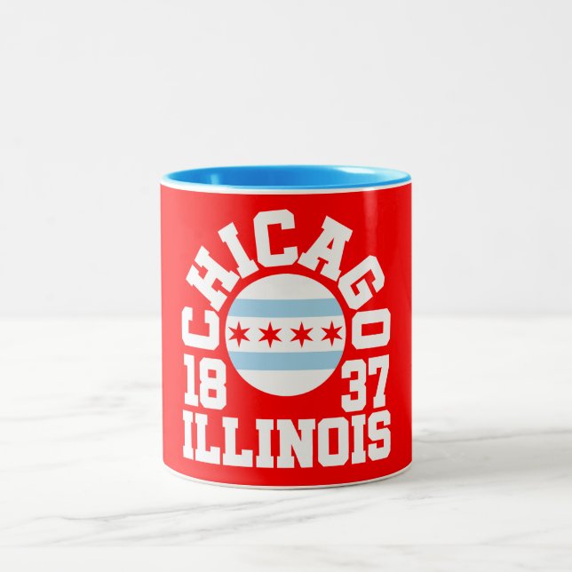 Taza Bicolor Chicago, Illinois (Centro)