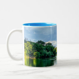 Taza Bicolor Chicago Skyline Two-Tone Coffee Mug