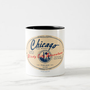 Taza Bicolor Chicago Windy City