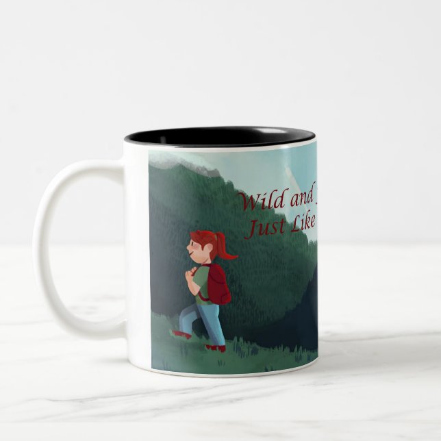 Taza Bicolor Chicas de aventuras (Izquierda)