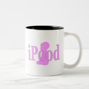 Taza Bicolor chicas del ipood
