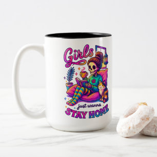 Taza Bicolor Chicas Sólo Quiero...